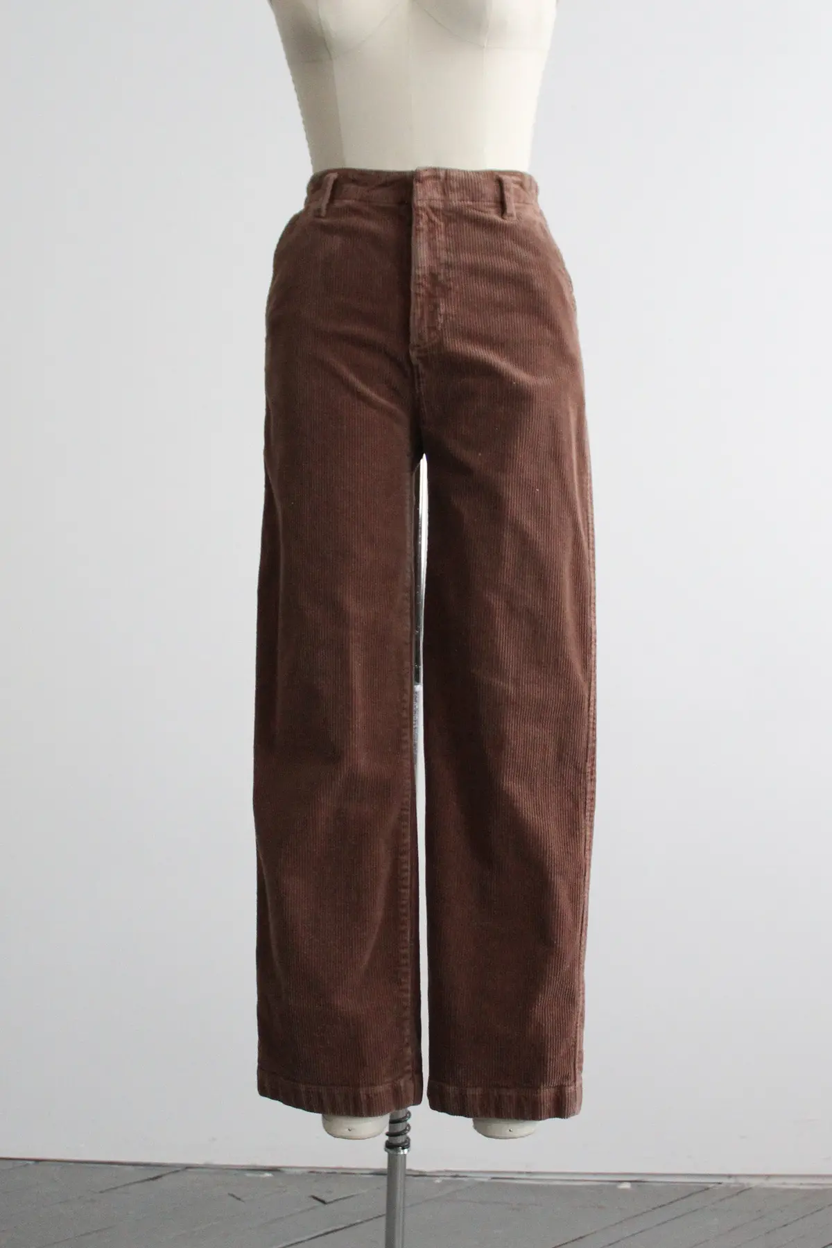 Walnut Corduroy Trousers 2