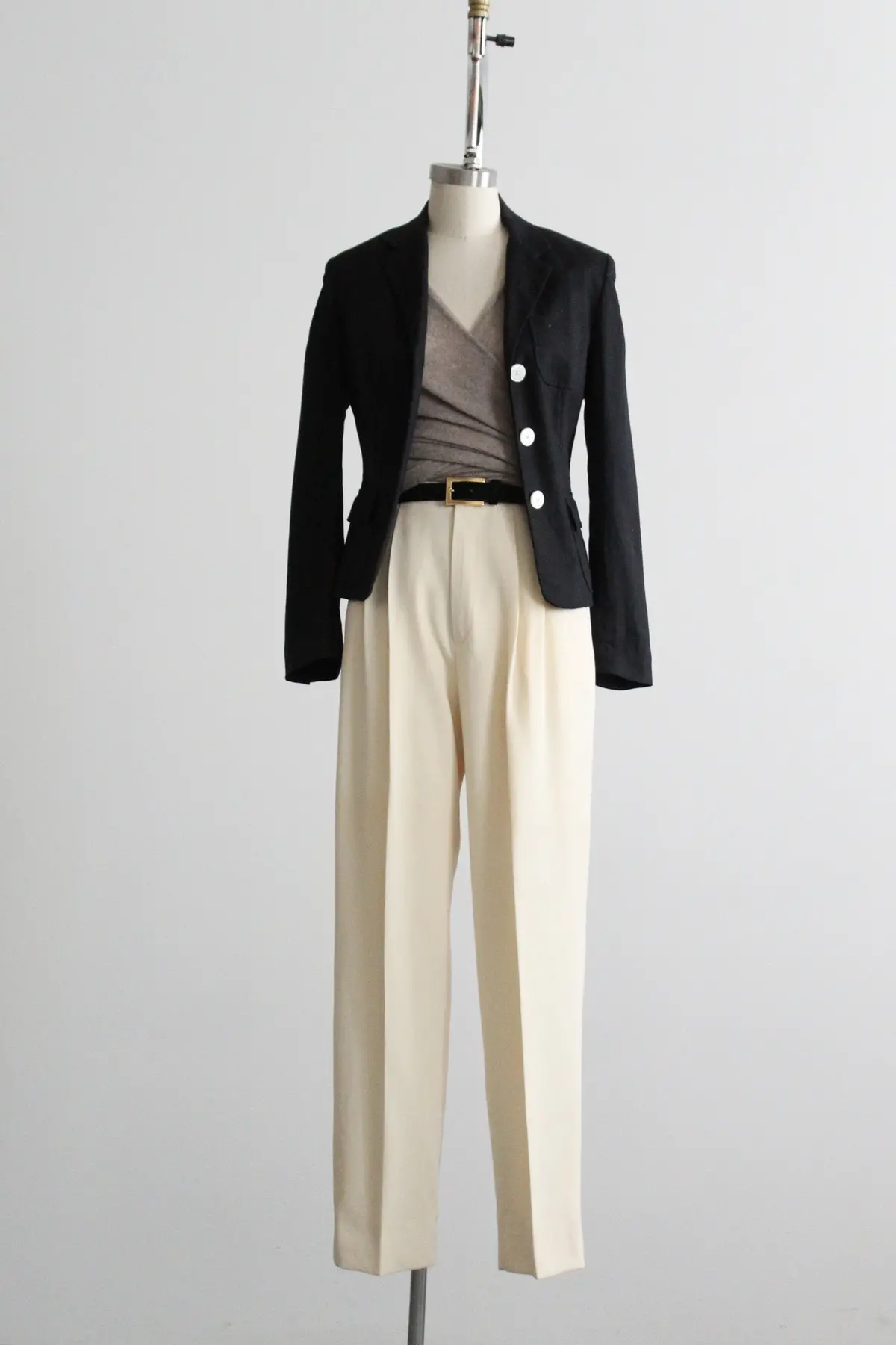 Milkweed Wool Trousers 1