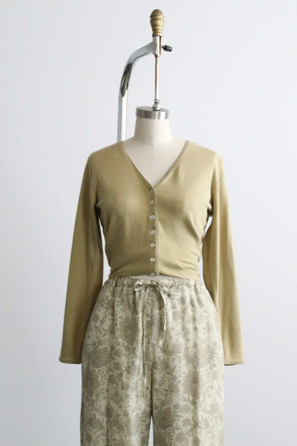 Basil Leaf Button Up 1
