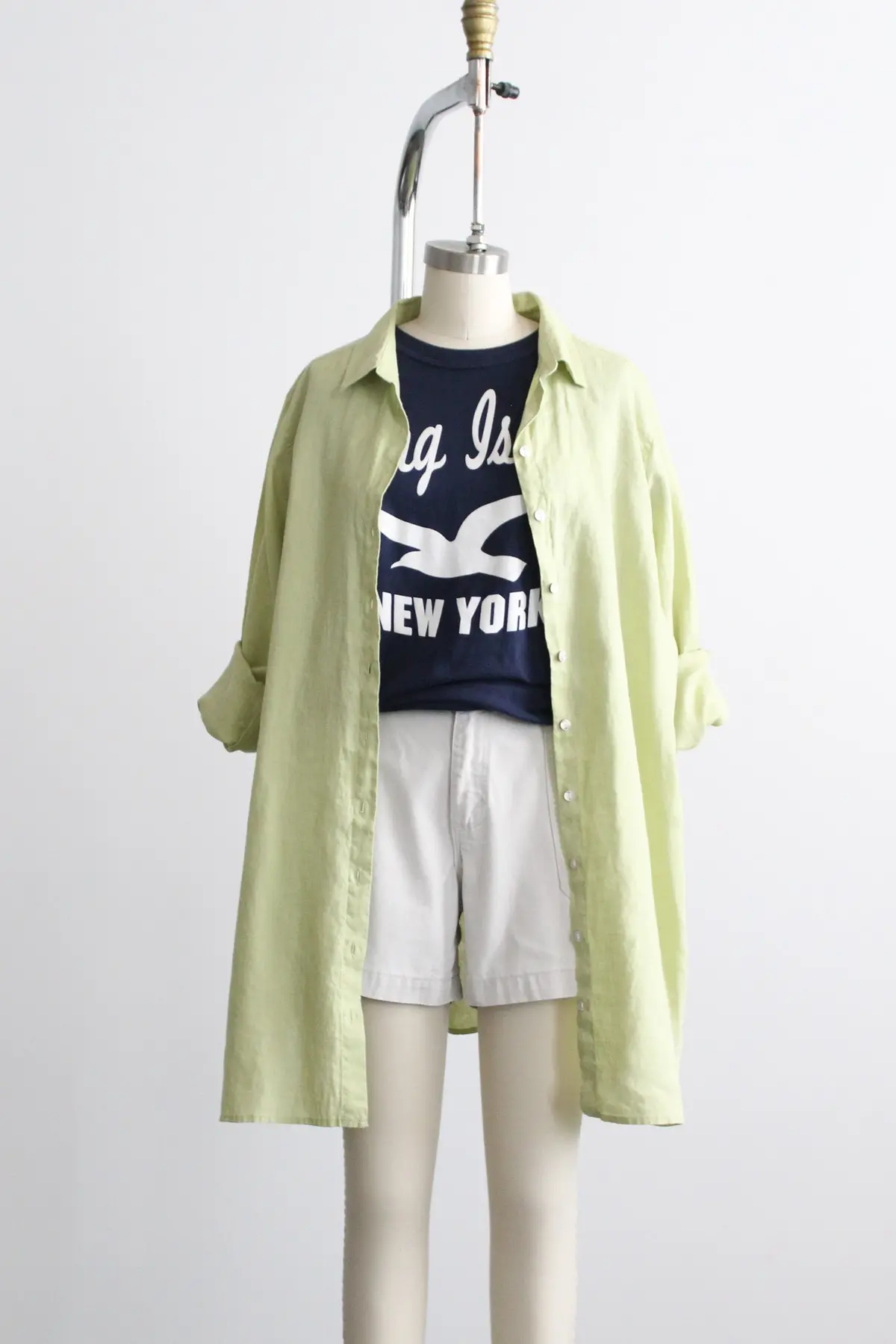 Bone Cotton Shorts 2