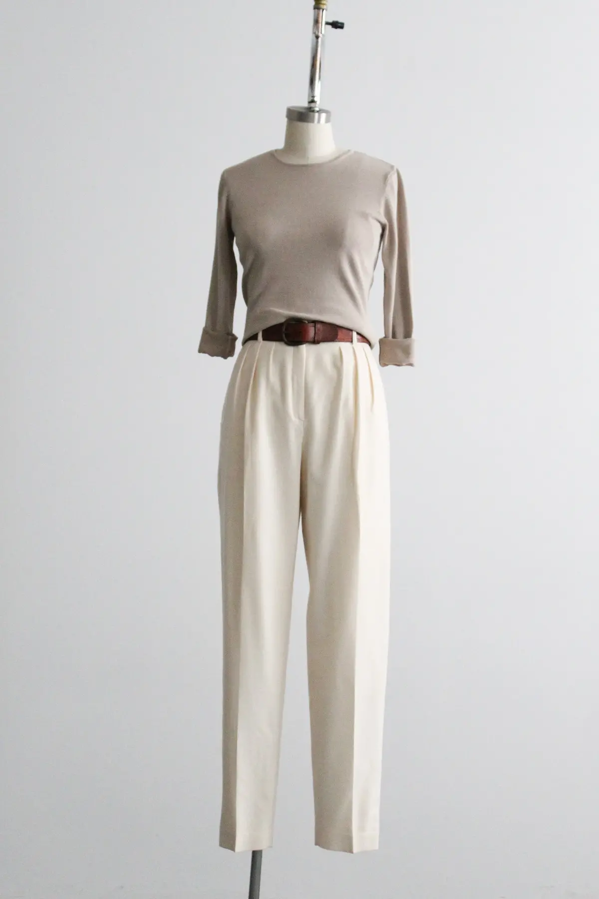 Driftwood Wool Trousers 1