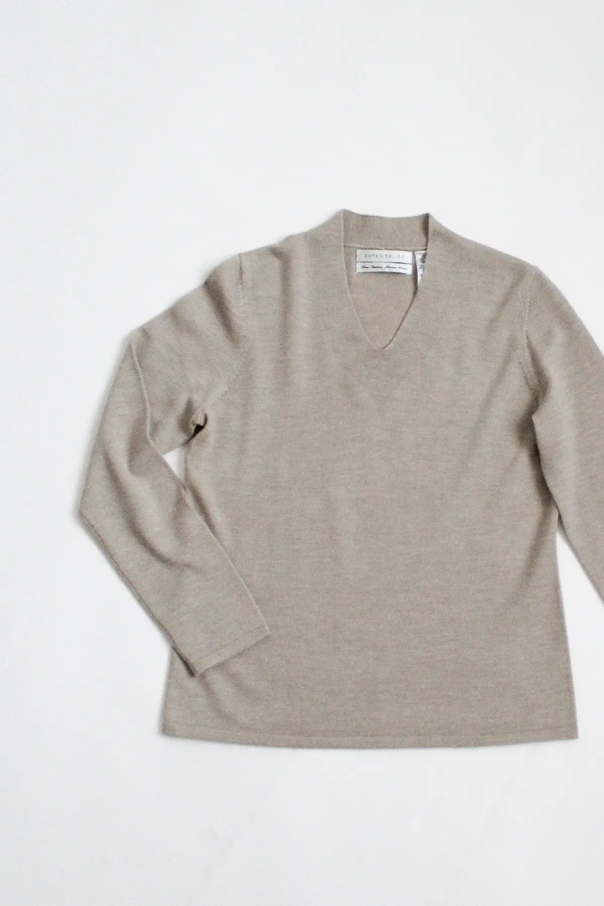 Wool Oatmilk Pullover 1