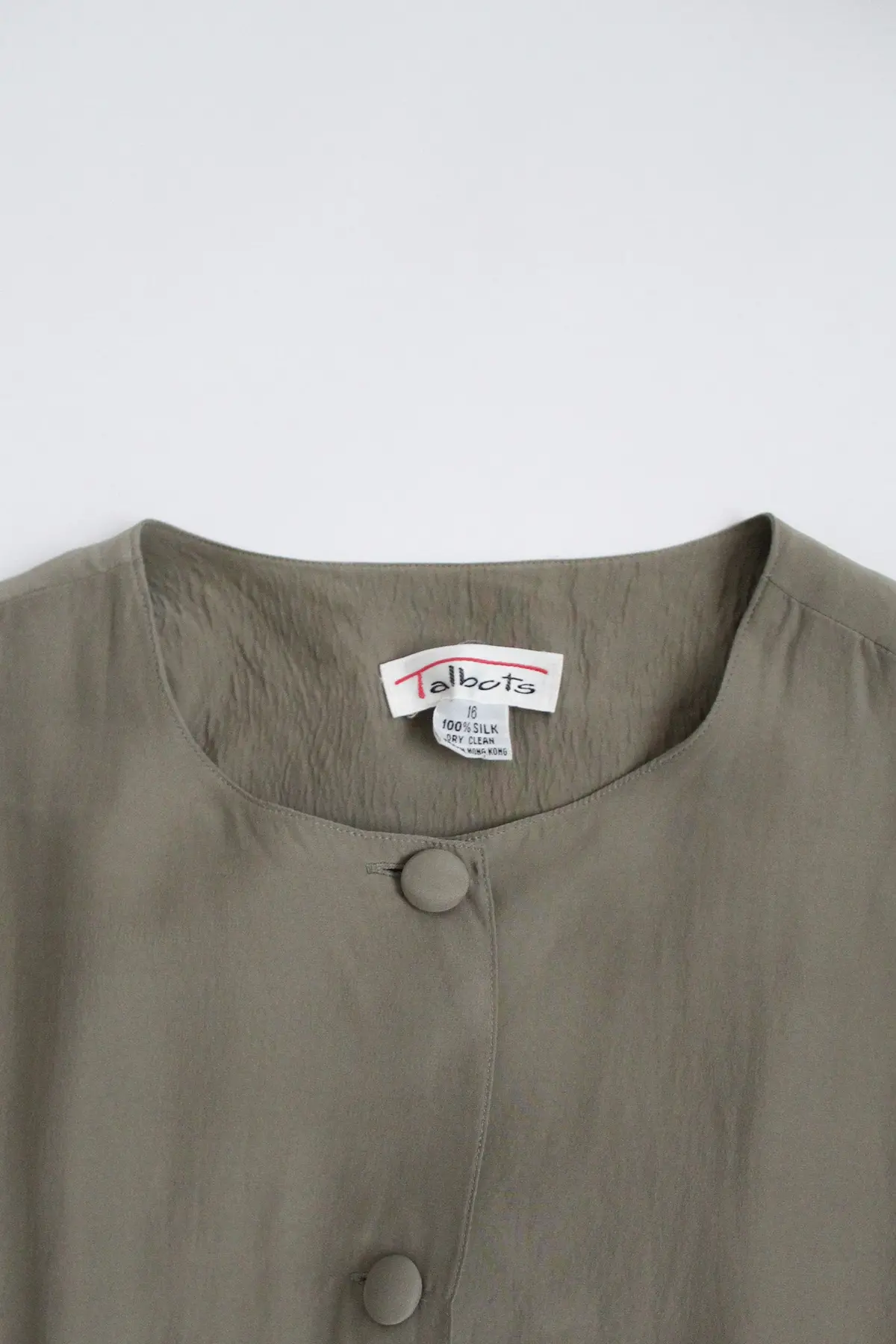 Silk Lambsear Button Up 2