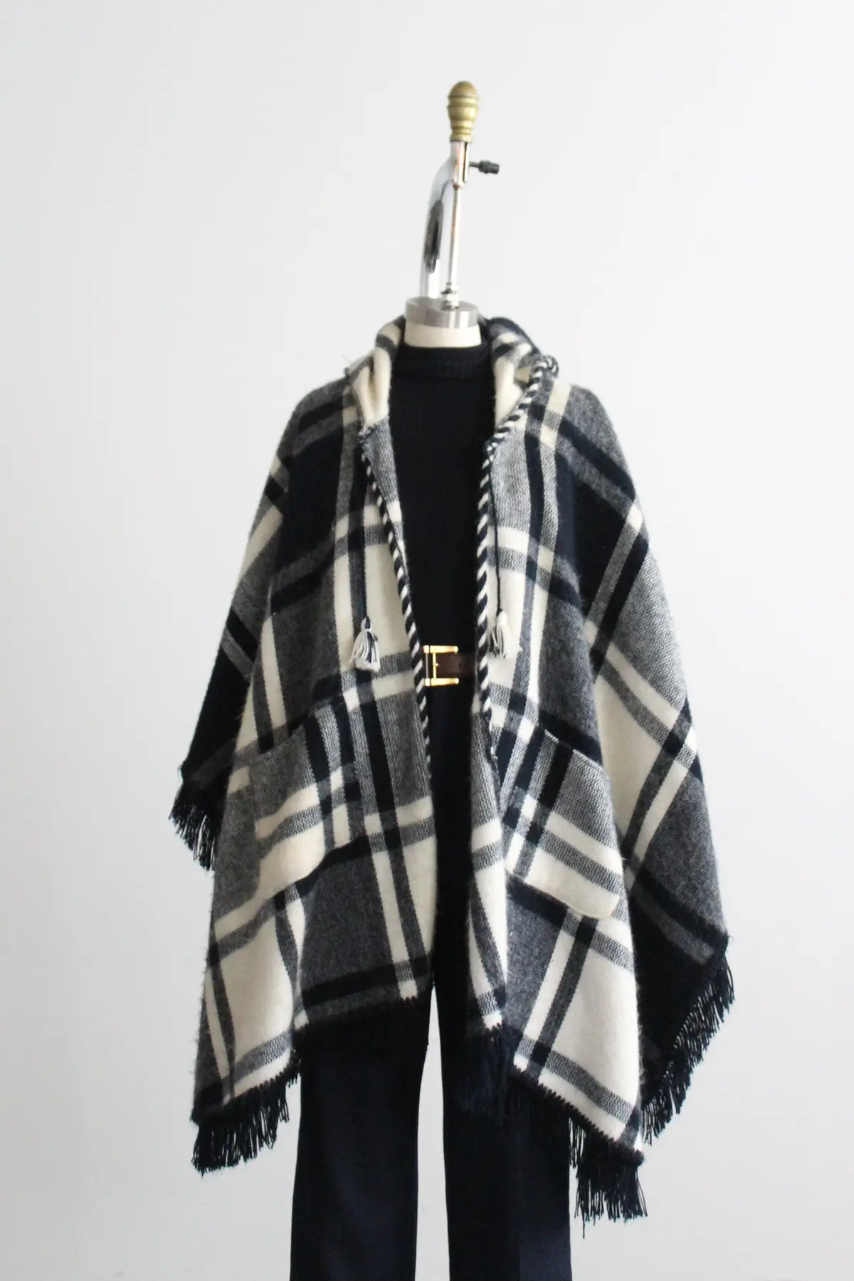 Gableside Plaid Cape 2