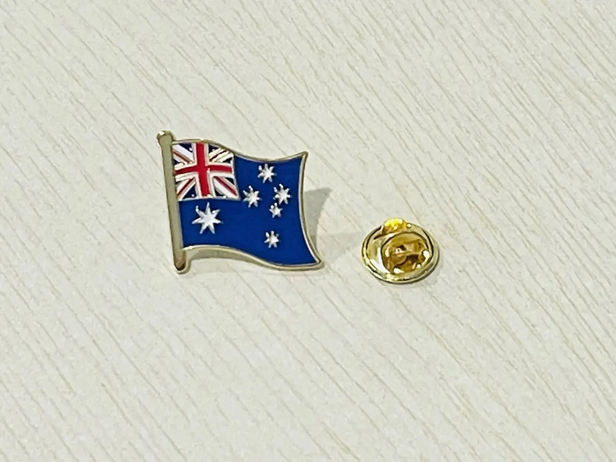 Aussie Flag Pin 1