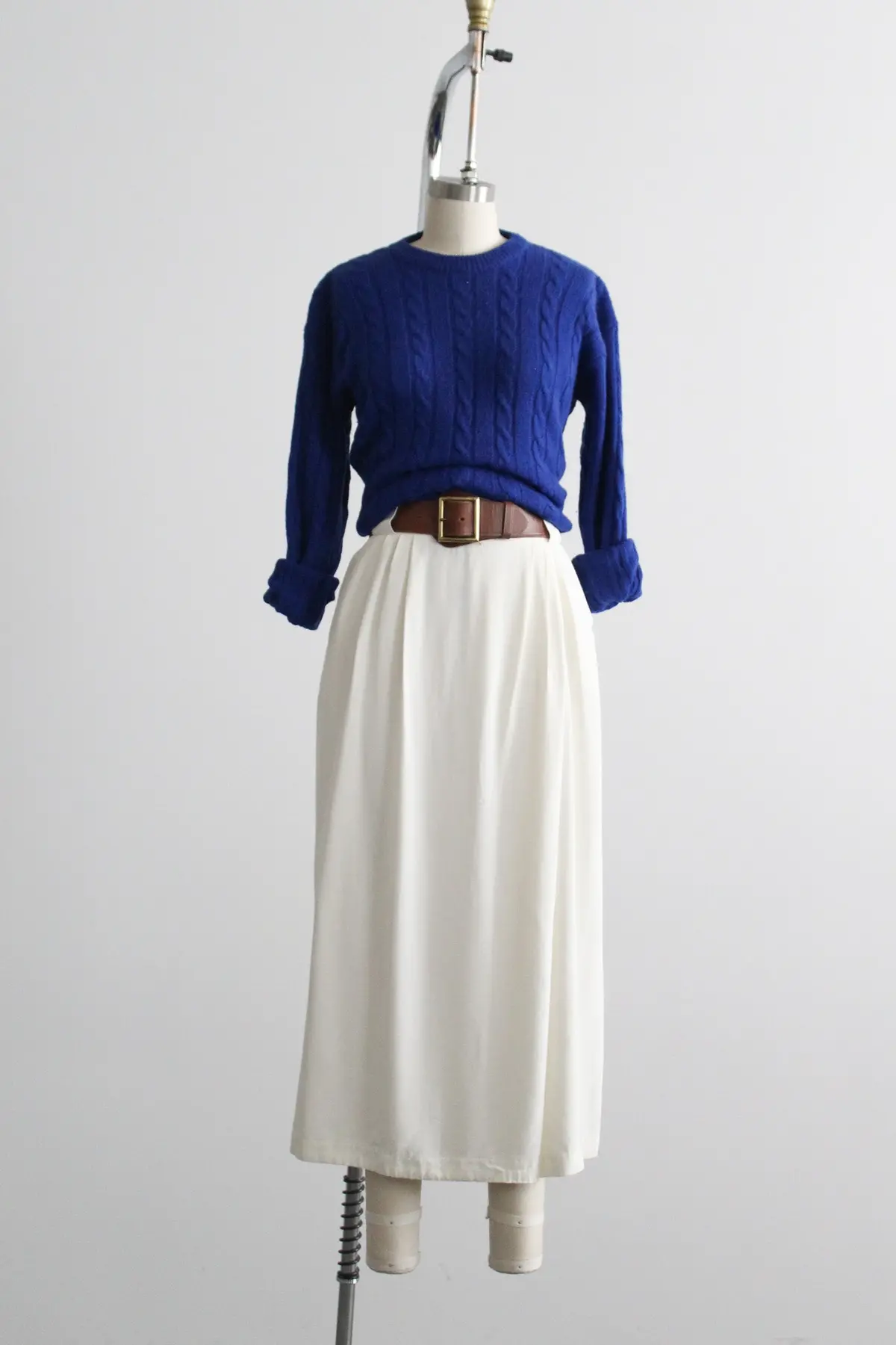 Snowdrop Wide Leg Cropped Trousers 1