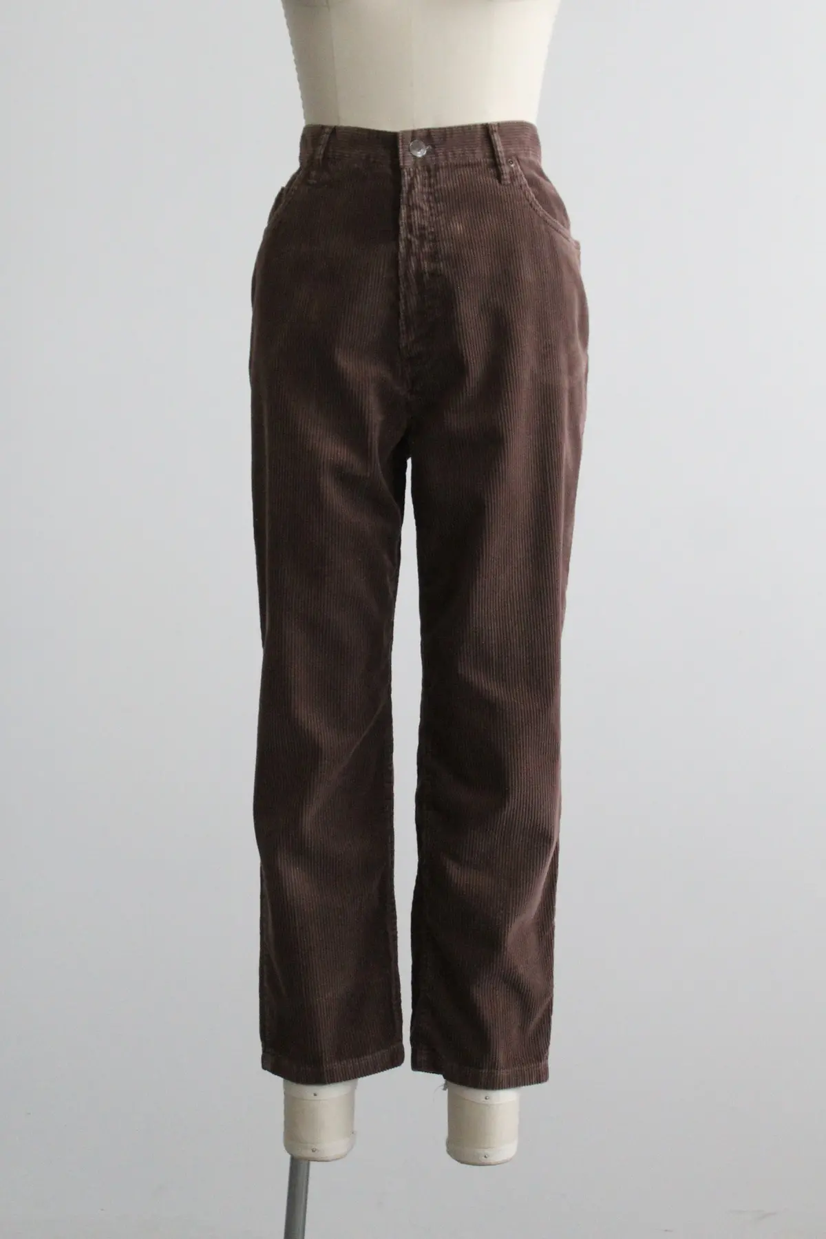 Walnut Corduroy Trousers 2