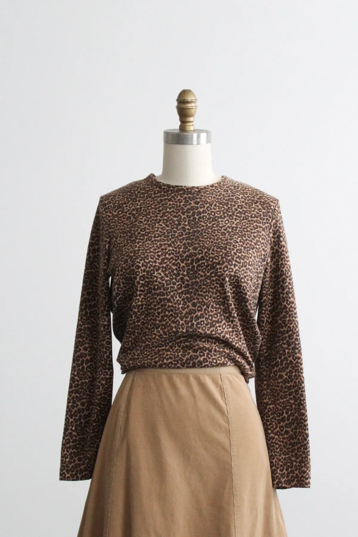 Leopard Print Long Sleeve Tee 1