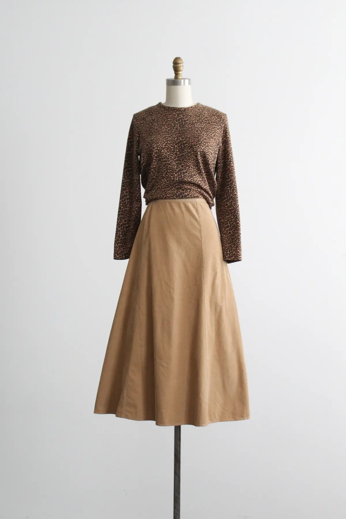 Almond Midi Skirt 1
