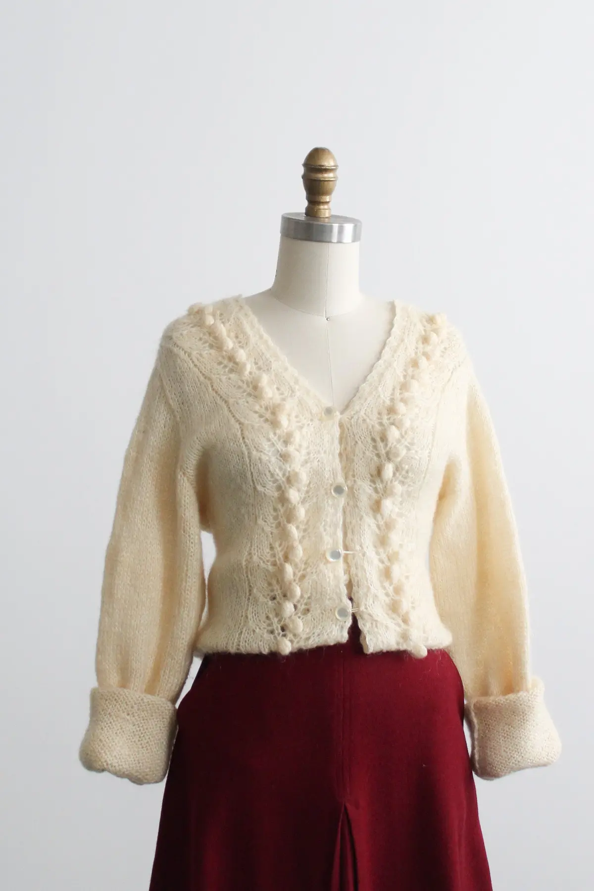 Cumulus Mohair Cardigan 2
