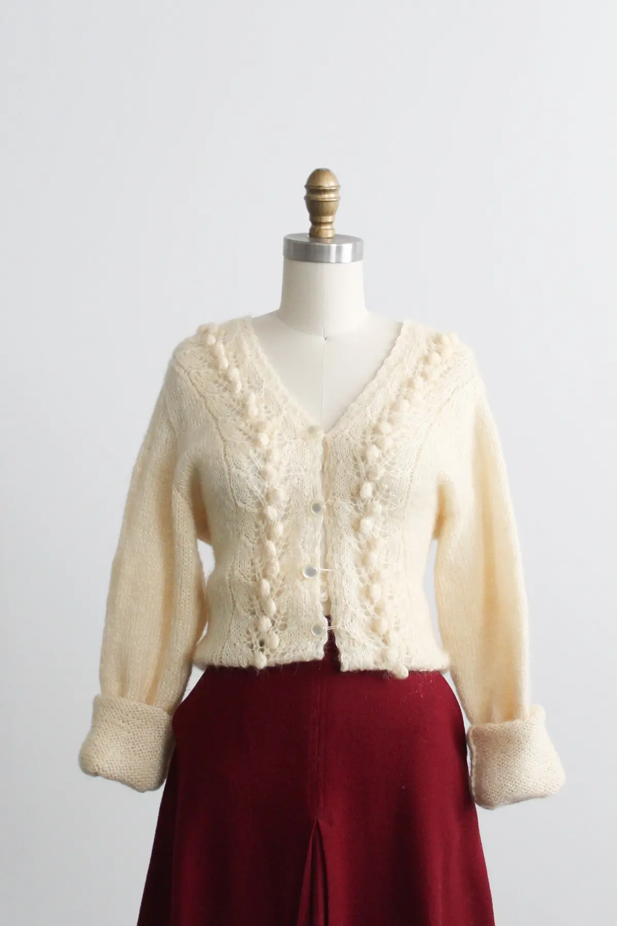 Cumulus Mohair Cardigan 1