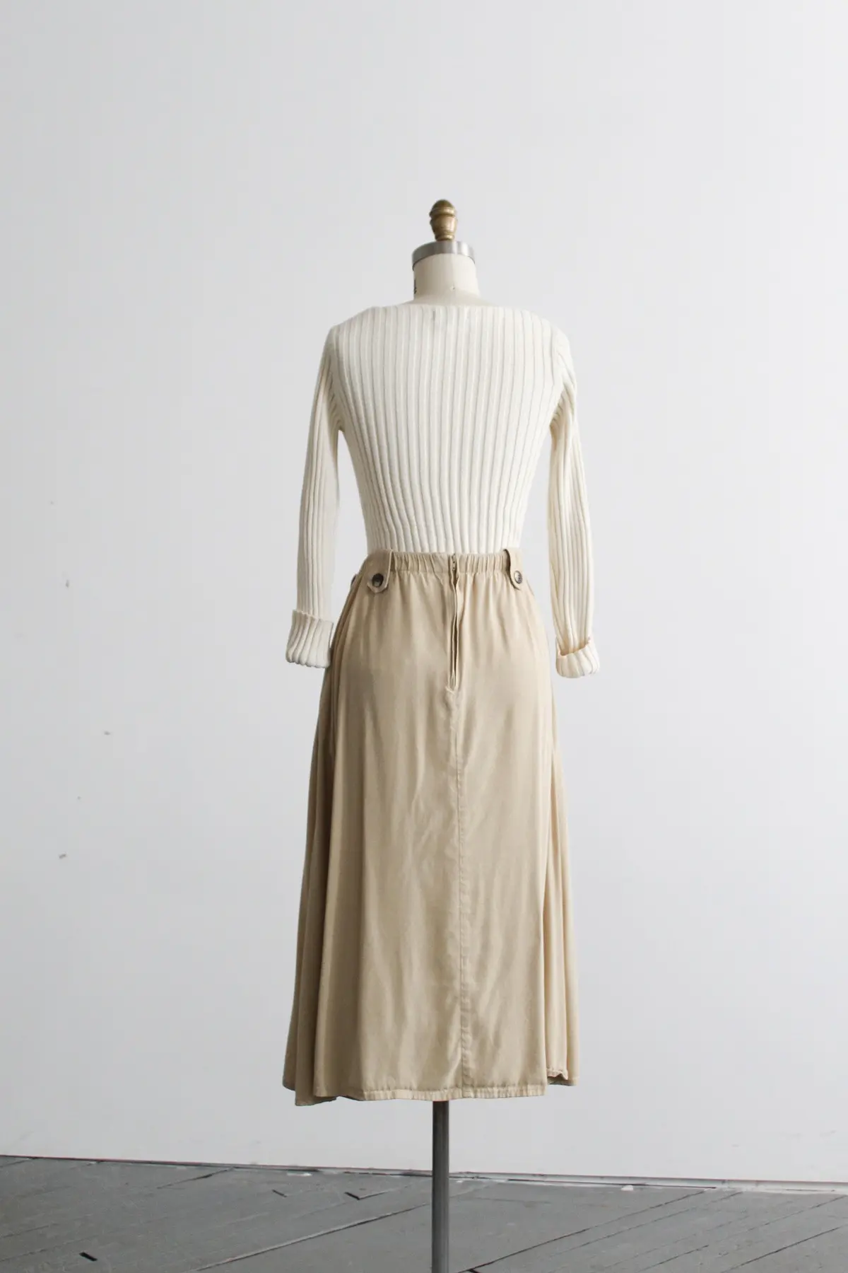 Almond Midi Skirt 2