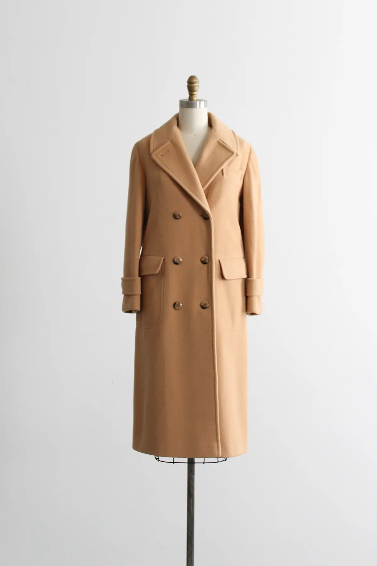 Camel Wool Trench 1