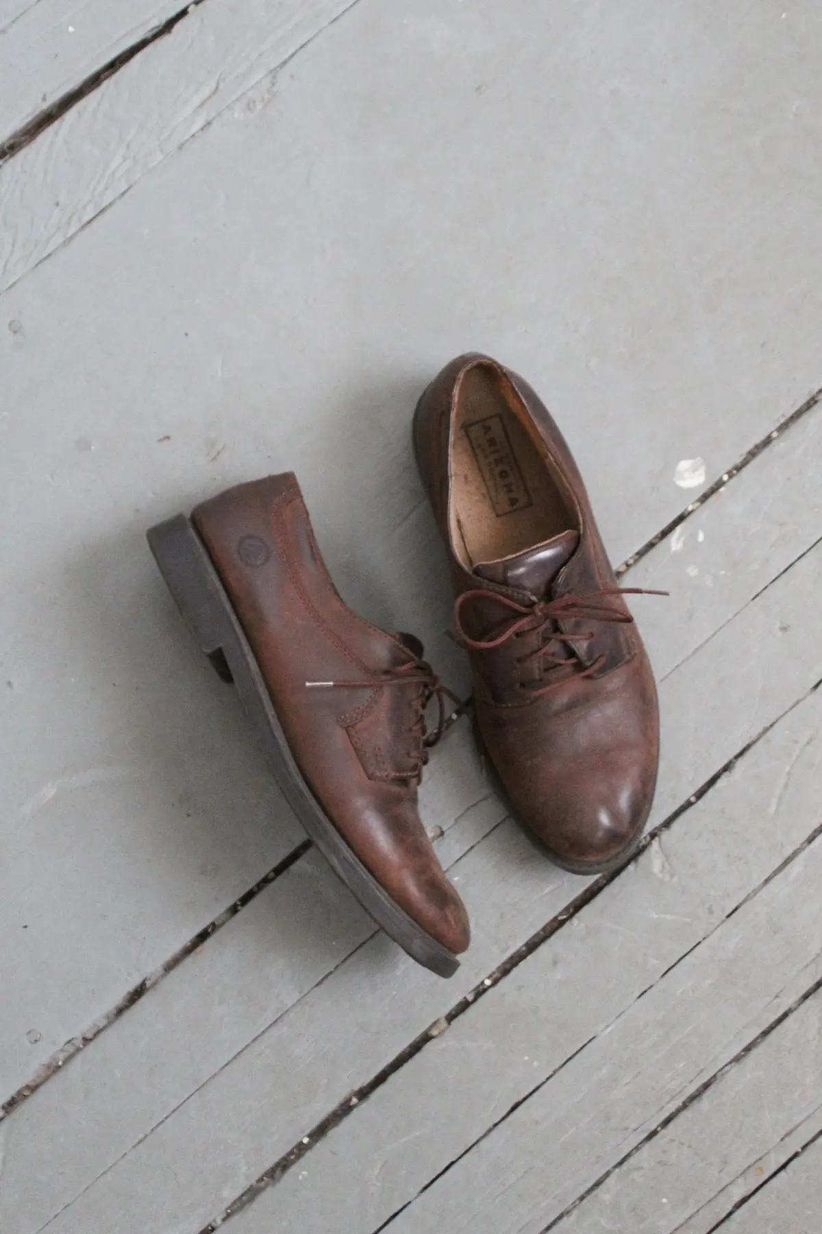 Chunky Lace-Up Oxfords Size 9 1