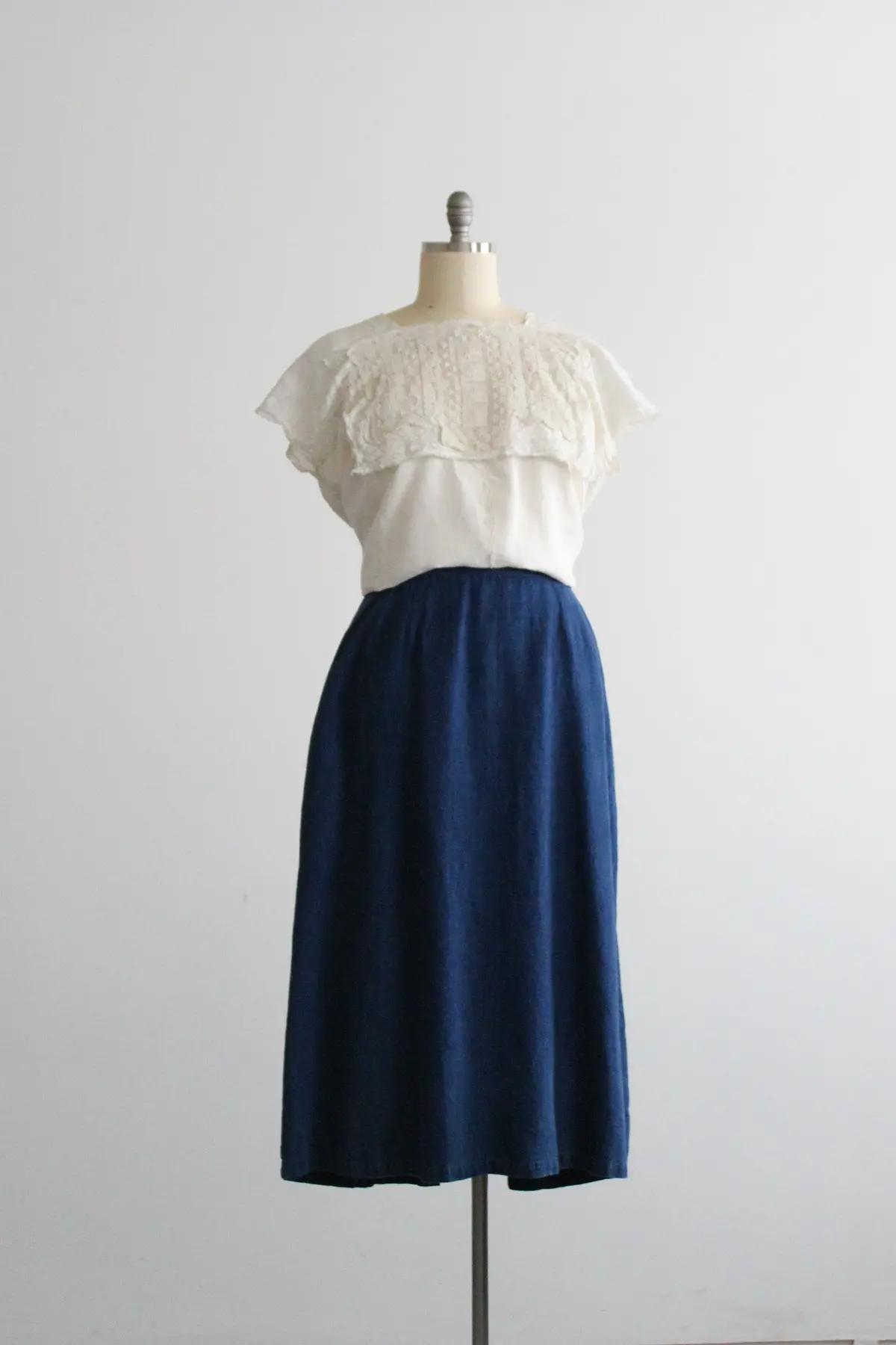 Stormwatch Linen Maxi Skirt 1