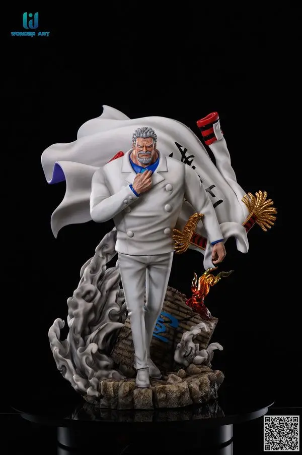 Figura De Ação Almirante Garp Resine 50Cm - One Piece 1