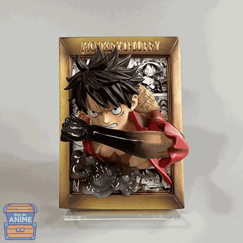 Quadro Decorativo  Luffy 15Cm - One Piece 1