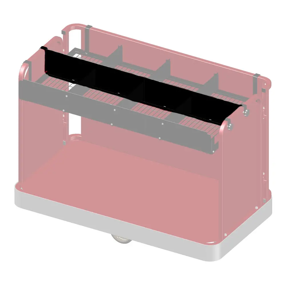 Insert Divider For 3 Sided Cart Shelf 1