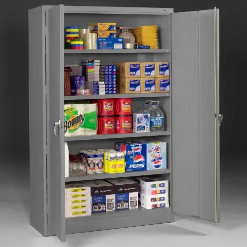 Jumbo Storage Cabinet (Pre-Assembled) 48"W X 24"D X 78"H 4