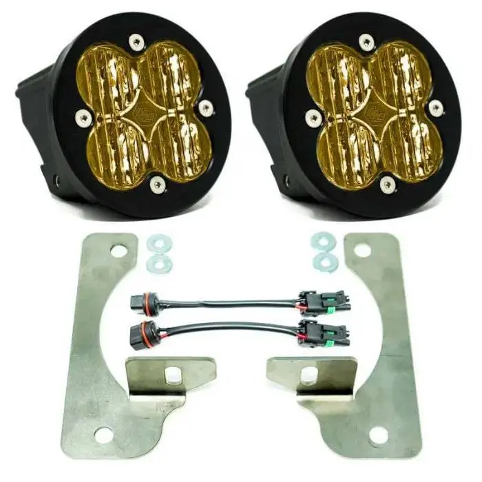 Baja Designs Jeep Jl / Jt Squadron-R Sae Fog Pocket Kit 2