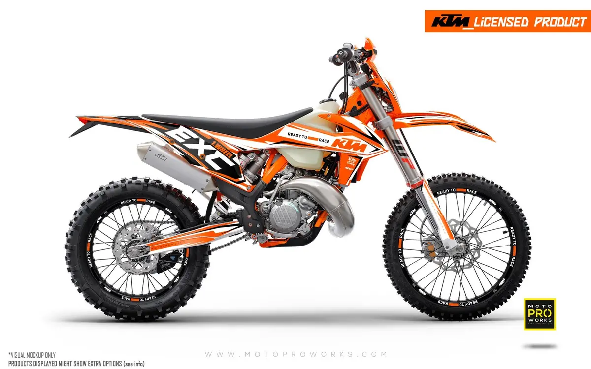 Ktm Graphics - Exc/Sx "Jet" (Orange) 1