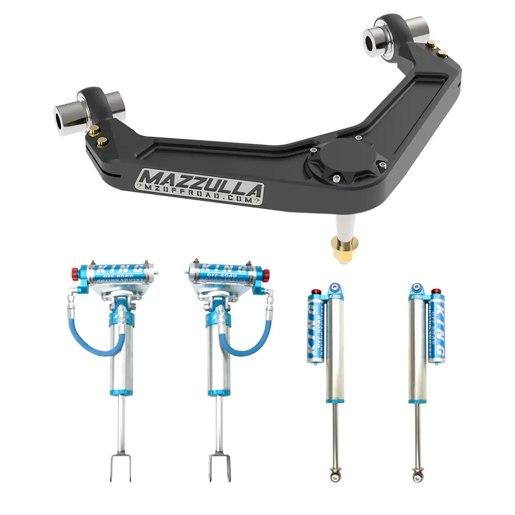 2011-2019 Chevy/Gmc 2500/3500 Hd Billet Upper Control Arms / Desert Series / Mzs-C1-5 / Suspension Package / King 2.5 3