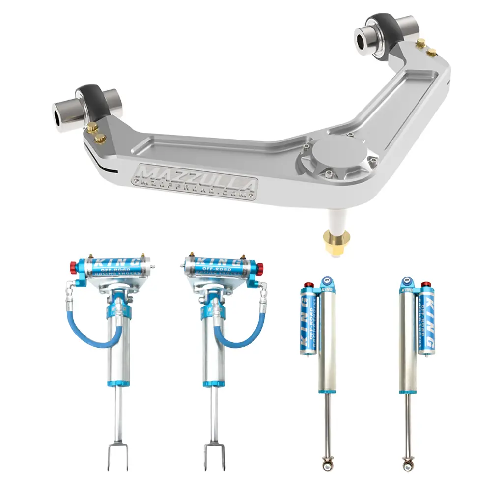 2011-2019 Chevy/Gmc 2500/3500 Hd Billet Upper Control Arms / Desert Series / Mzs-C1-5 / Suspension Package / King 2.5 1