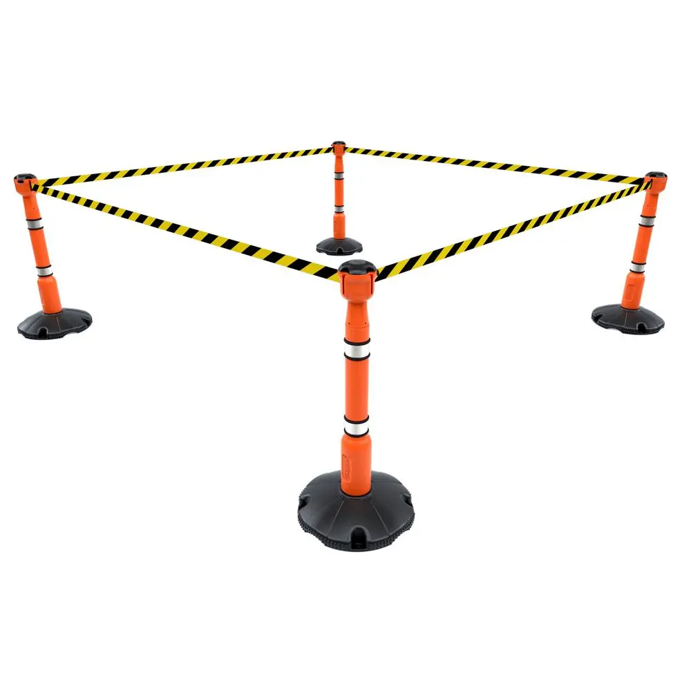 Skipper 36M Retractable Post & Base Barrier Kit 1