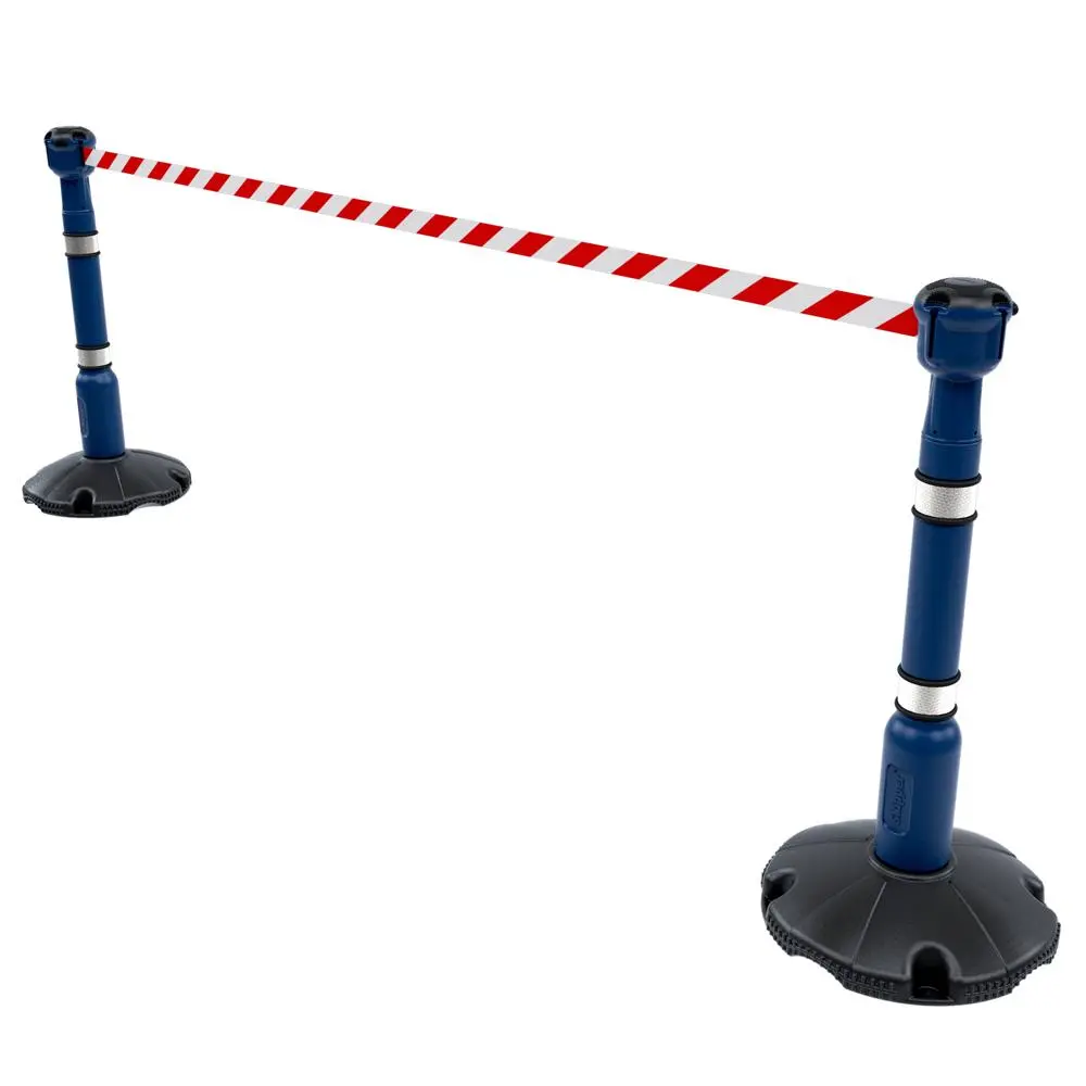 Skipper 9M Retractable Post & Base Barrier Kit 8