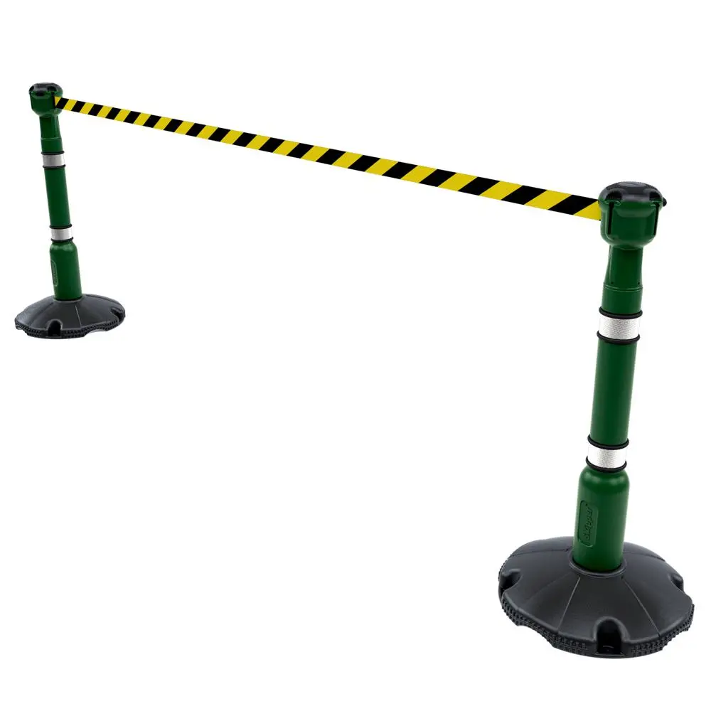 Skipper 9M Retractable Post & Base Barrier Kit 9