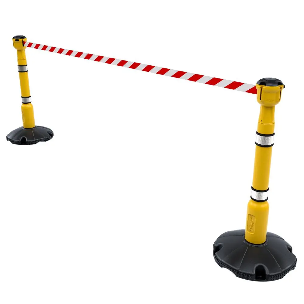 Skipper 9M Retractable Post & Base Barrier Kit 6