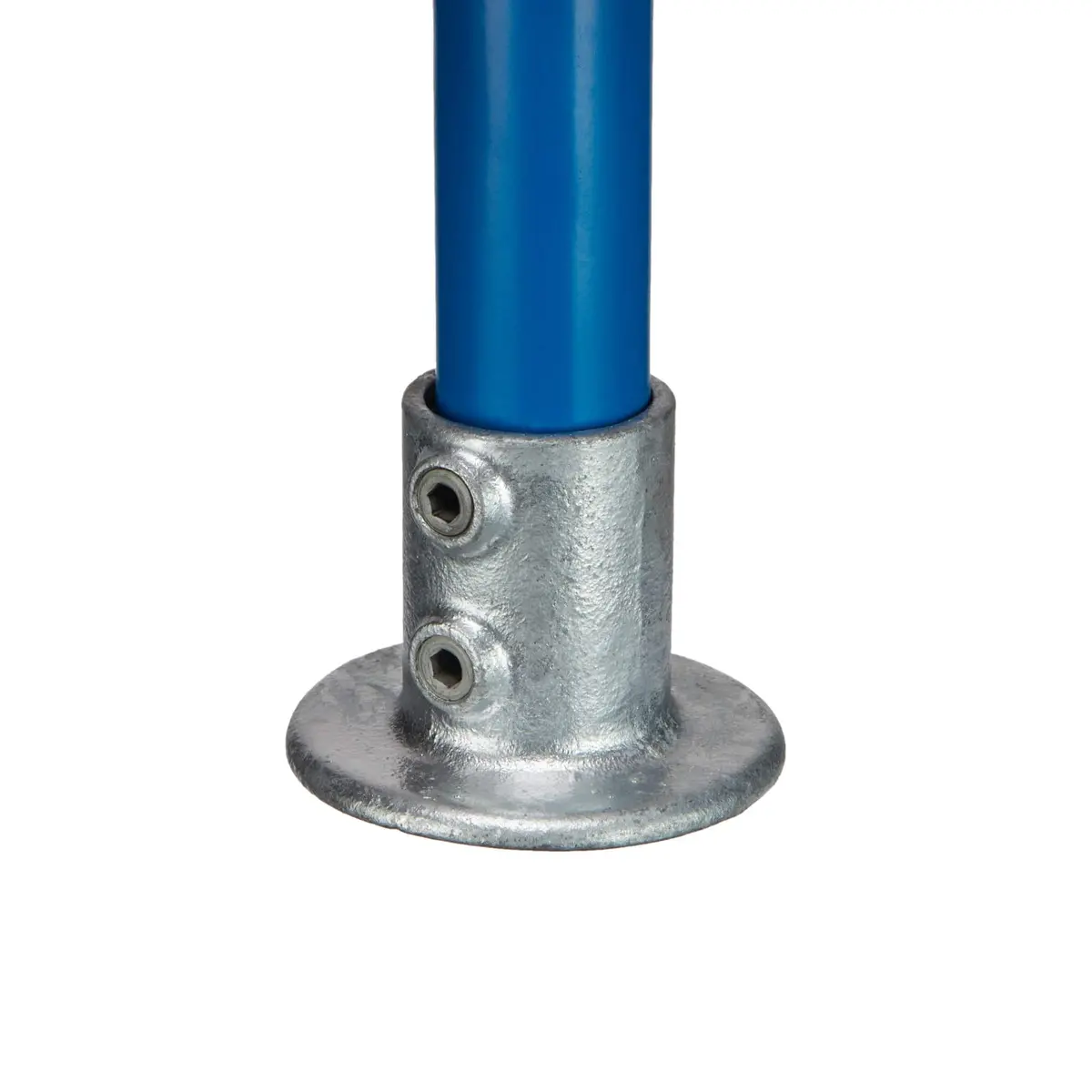 Round Base Flange; Size: 1-1/2 In Id/1.90 In Od Pipe 1