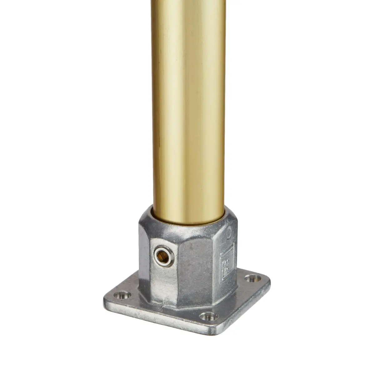 Aluminum 4 Hole Square Flange 1