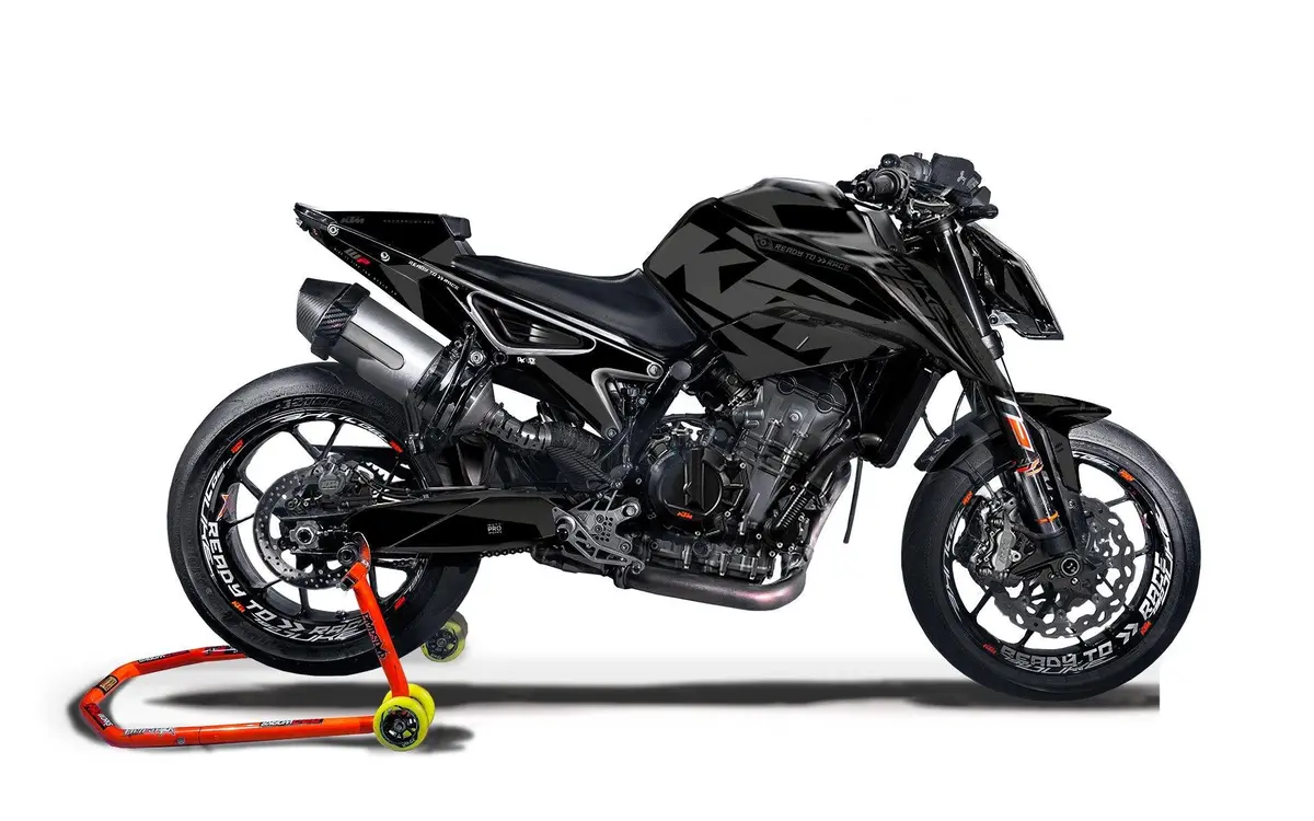Ktm 790 Duke Graphics - "Torque" (Black) 1