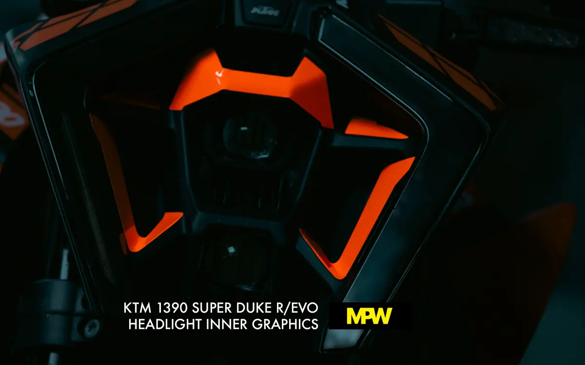 Headlight Inner Graphics - Ktm 1390 Super Duke R/Evo 1
