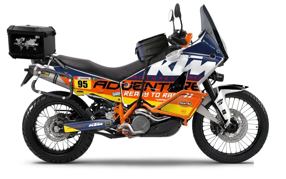Ktm 950/990 Adventure Graphics - "Waypointer" (Dawn) 1
