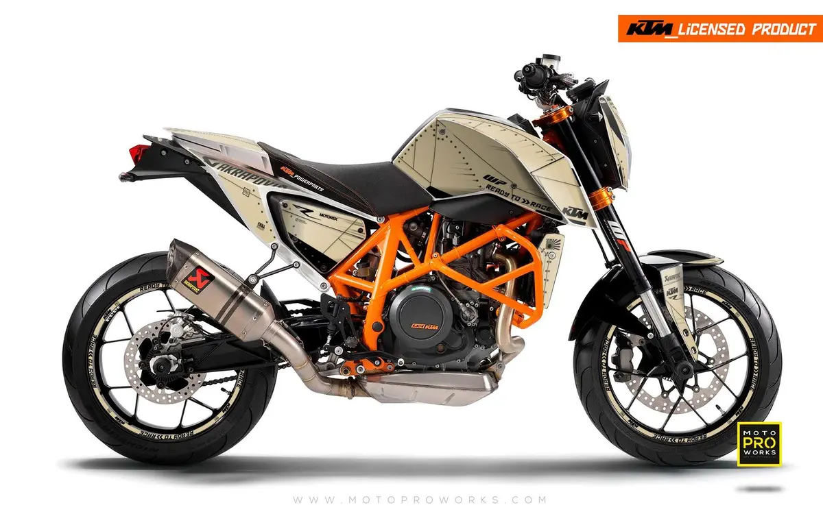 Ktm 690 Duke Graphics - "Liberty" (Sand) 1
