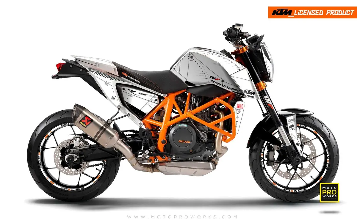 Ktm 690 Duke Graphics - "Liberty" (Snow) 1