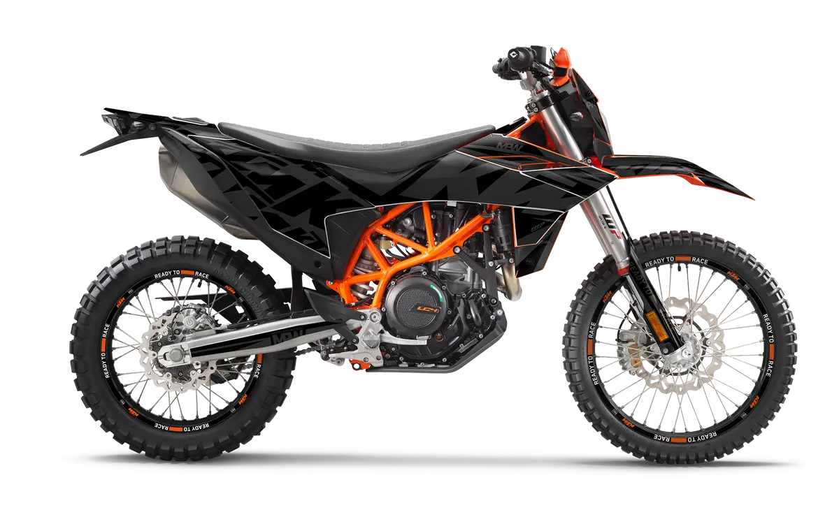 Ktm 690 Enduro R 2026 Graphics - "Kickdrift" (Black) 1