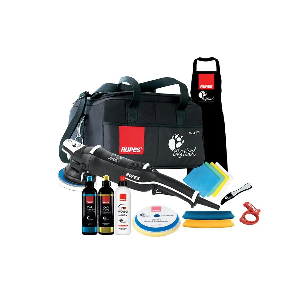 Rupes Bigfoot Lhr15 Mk Iii Orbital Polisher Machine / Luxury Kit (*) 1