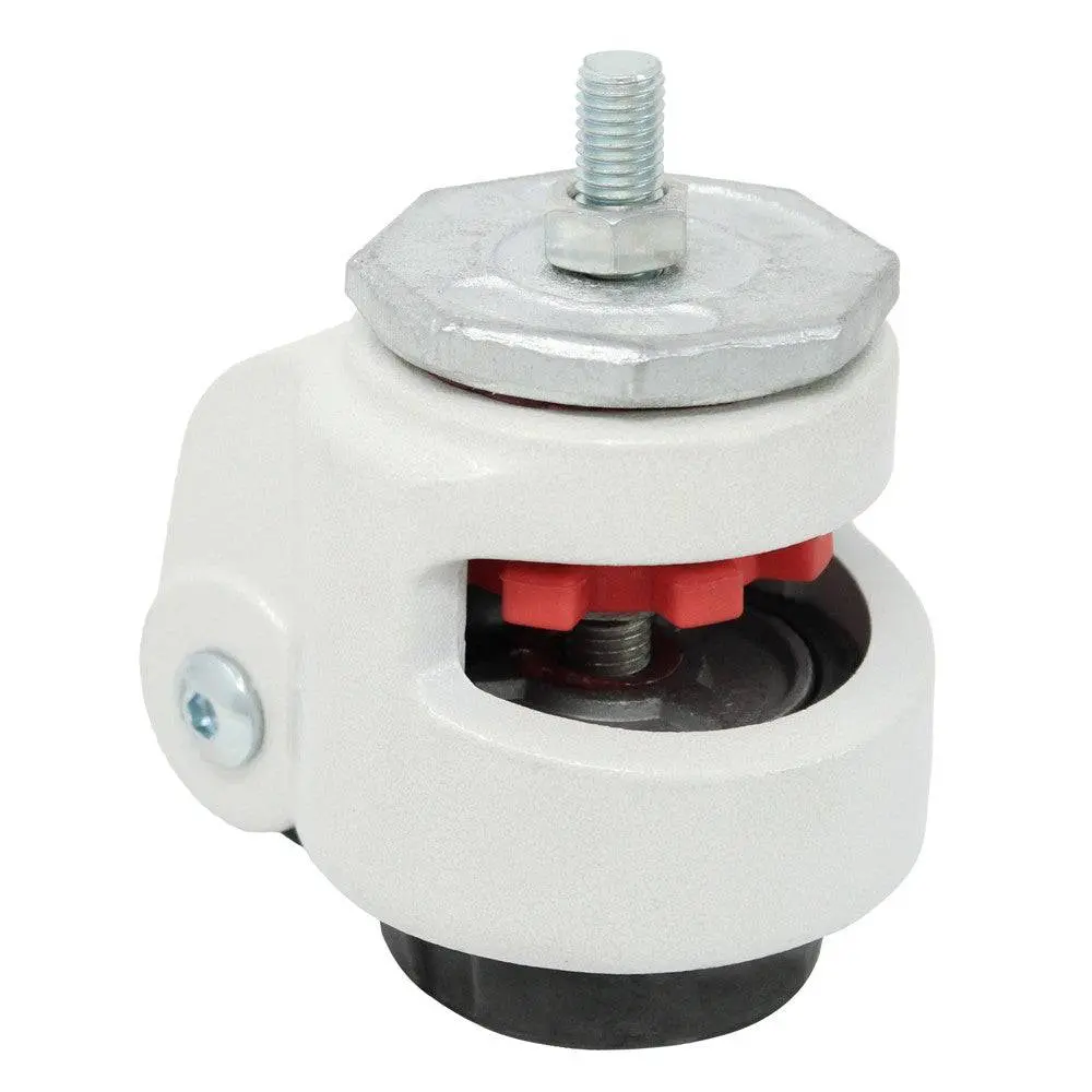 Leveling Caster Threaded Hollow Kingpin - 2200 Lbs. Capacity 1