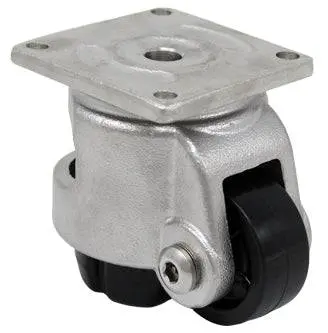 Stainless Steel Leveling Plate Caster - 600 Lbs. Capacity 1