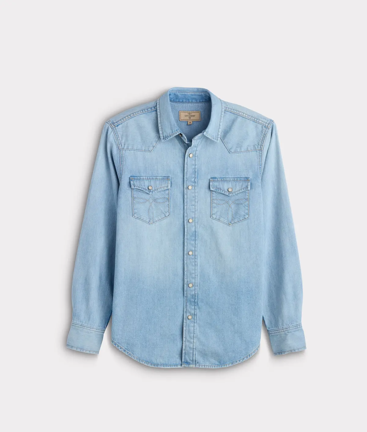 Jacob Men's Shirt :: Chambray Blue 1
