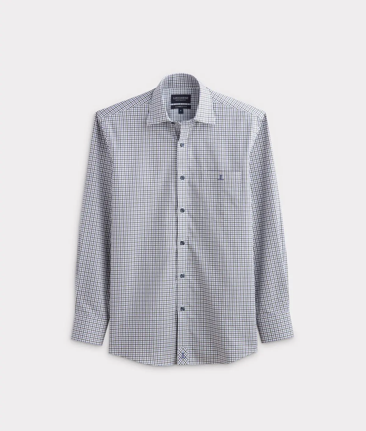 San Antonio Cowboy Fit :: Olive/Blue/White Multi 1