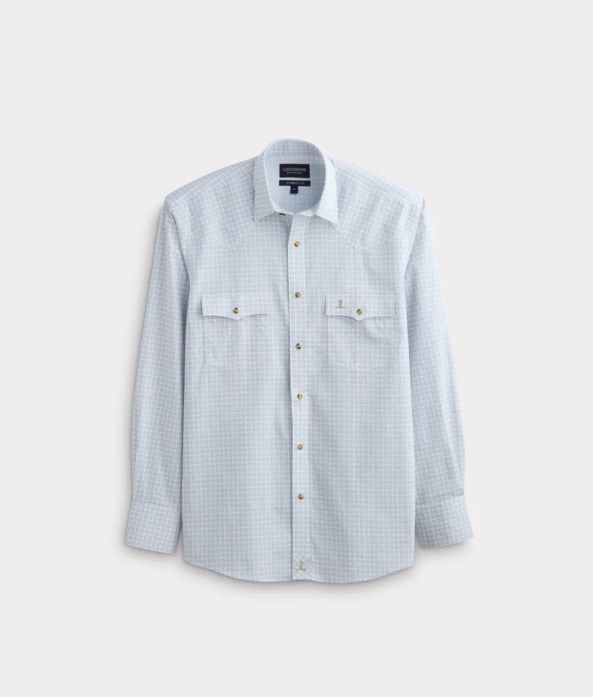 El Paso Cowboy Fit:: Gold/White/Navy Multi 1