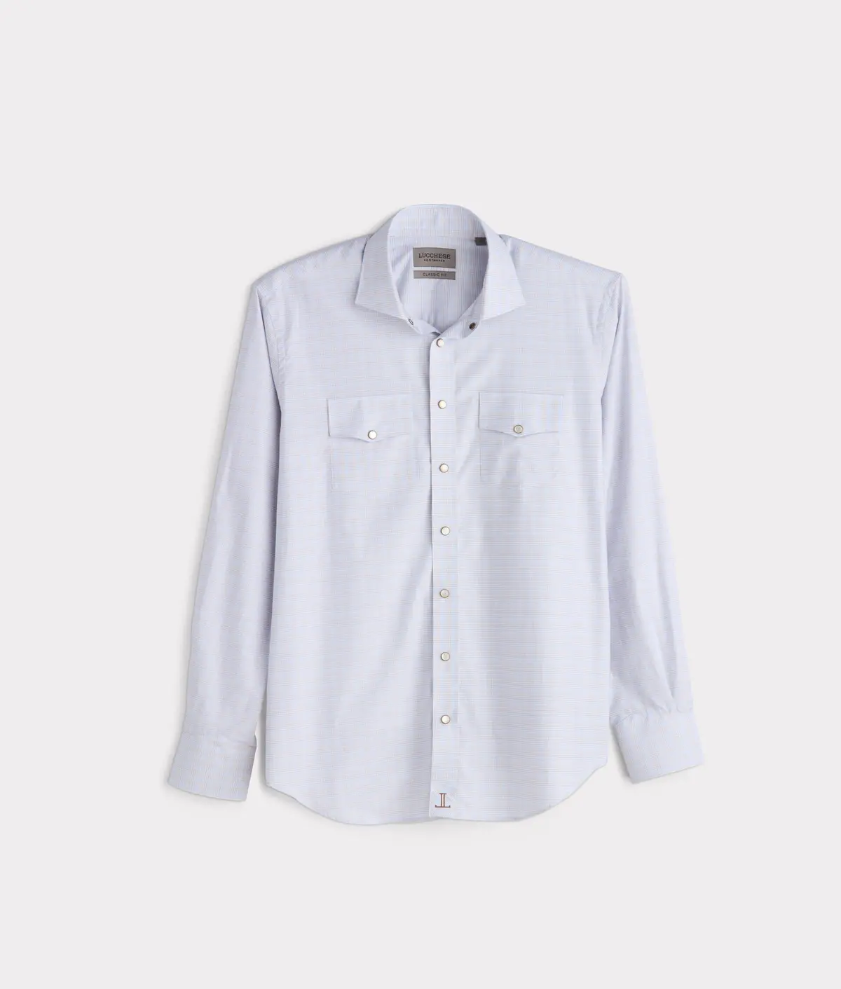 El Paso Classic Fit :: Sky Blue Plaid 1