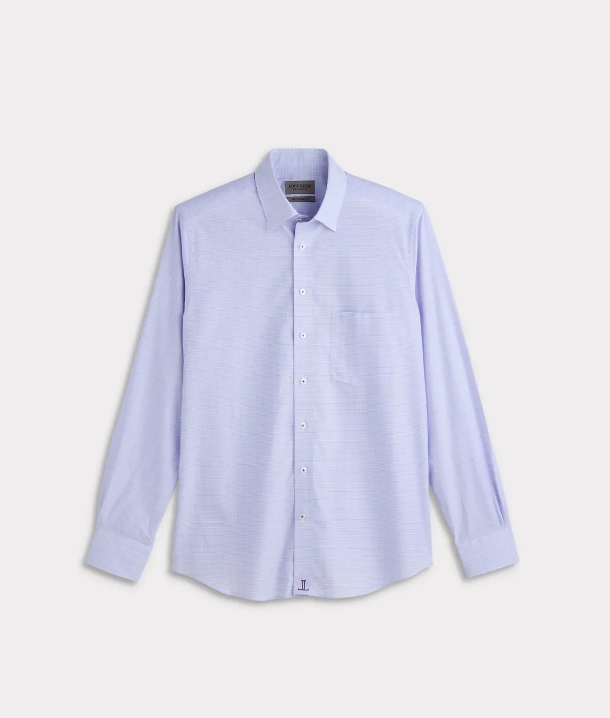 San Antonio Modern Fit :: Lavender Plaid 1