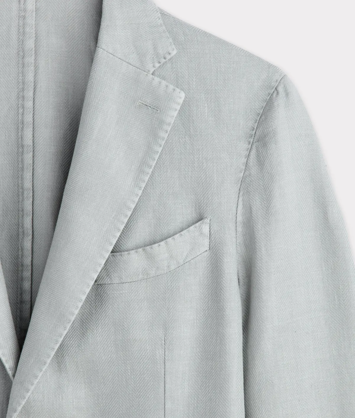 Herringbone Sport Coat - Modern Fit :: Grey 6