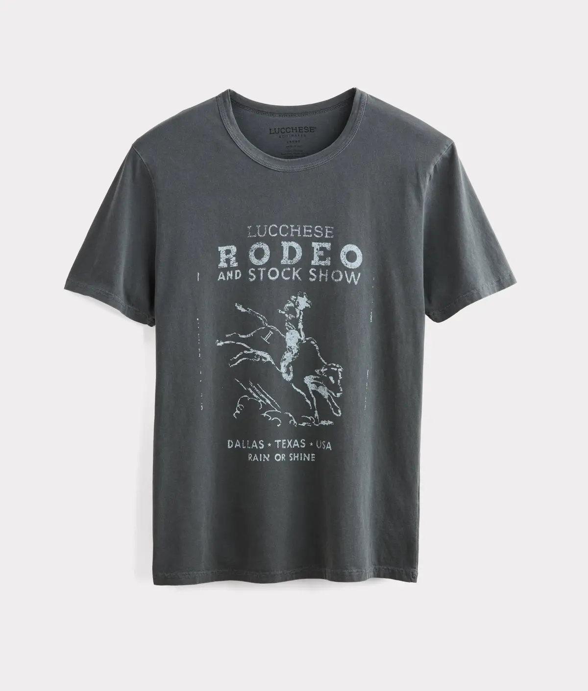 Rodeo Stub Tee :: Carbon 1
