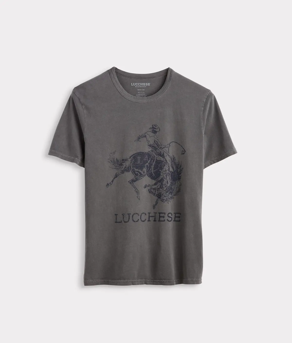 Cowboy Tee :: Carbon 1
